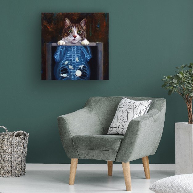 Trademark Fine Art lucia Heffernan x27 cat Scan x27 Canvas Art