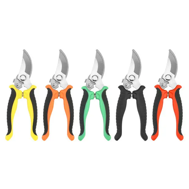 Stainless Steel Garden Plant Shears Hand Cutting Tools Garden Pruner Scissors Plant Flower Pruning Shears