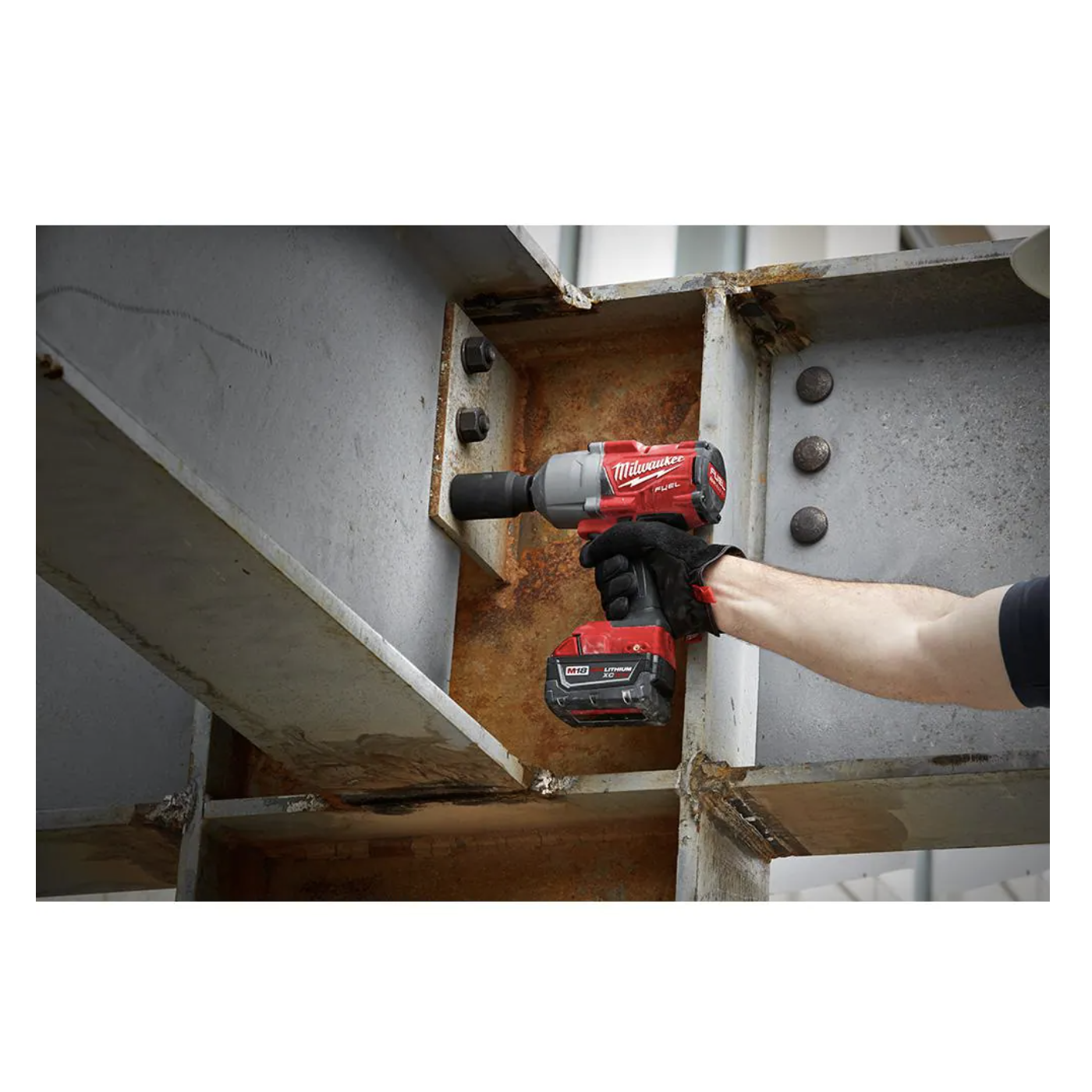 Milwaukee M18 Fuel 18V Lithium-Ion Brushless Cordless 1/2 In. Impact Wrench With Friction Ring (Tool-Only)