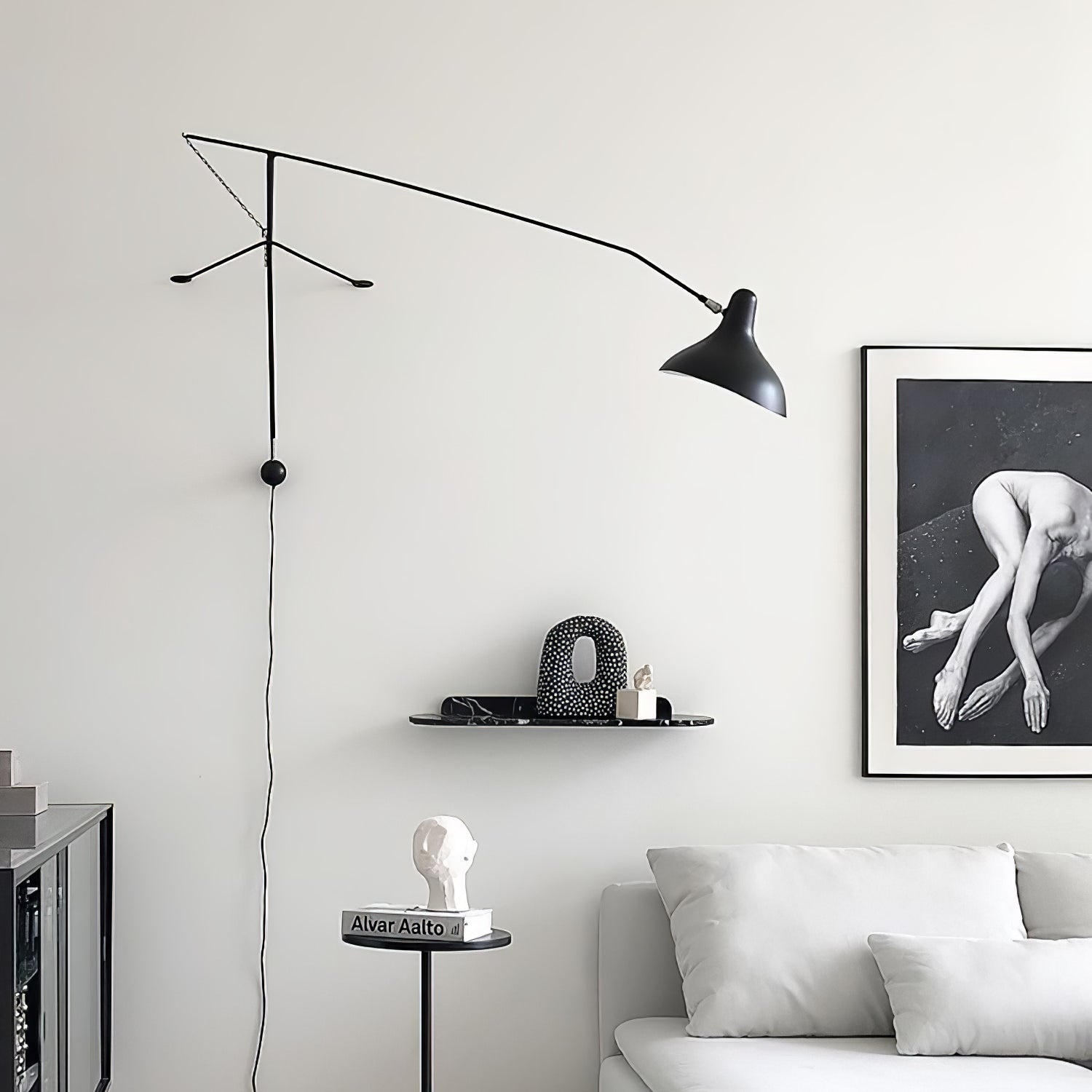 Mantis Arm Wall Lamp