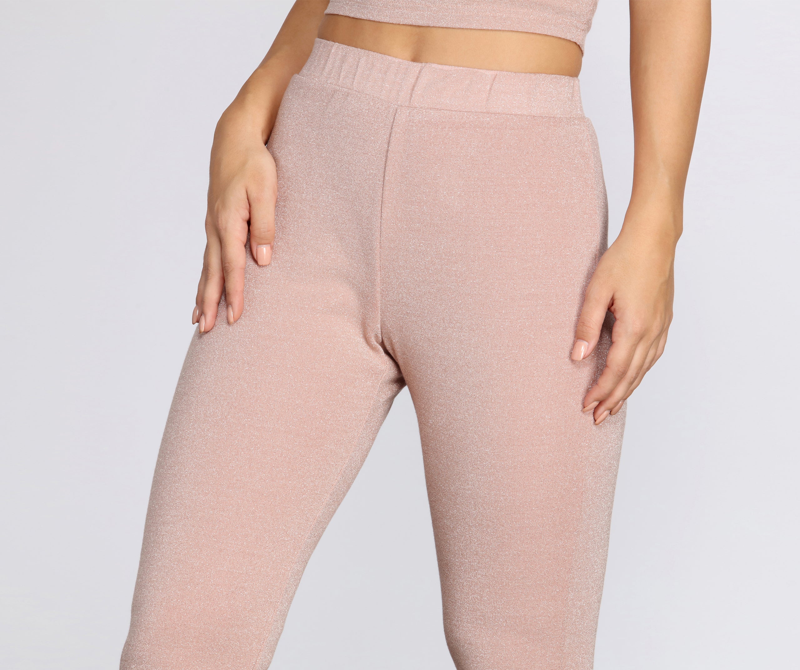 Glitter Knit PJ Joggers