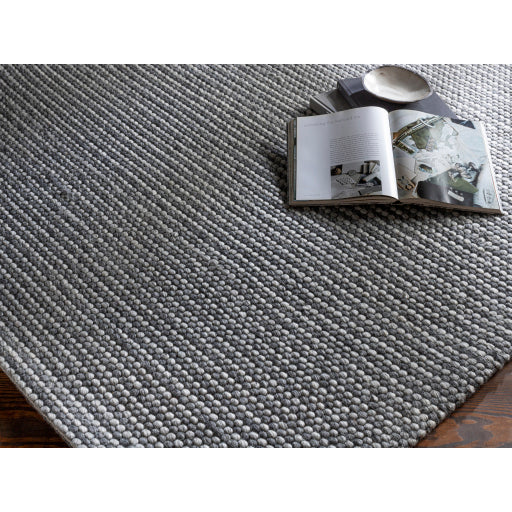 Colarado Modern Wool Medium Gray Rug