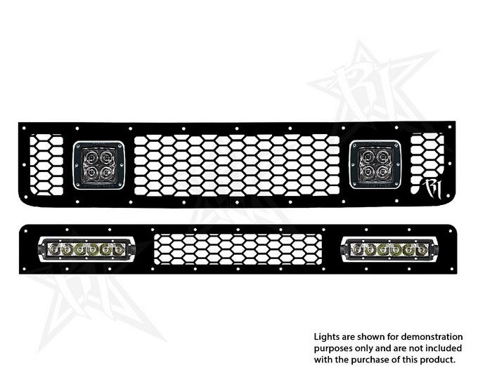 Rigid Industries Toyota FJ Cruiser LED Grille Kit - 40551