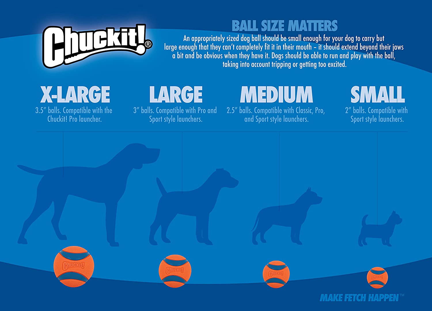 Chuckit! Ecofriendly Rebounce Ball Medium 2Pk Dog Toy