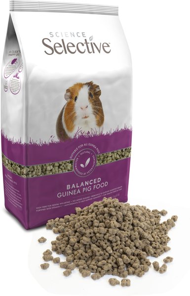 Science Selective Balanced Guinea Pig Food， 8.8-lb bag