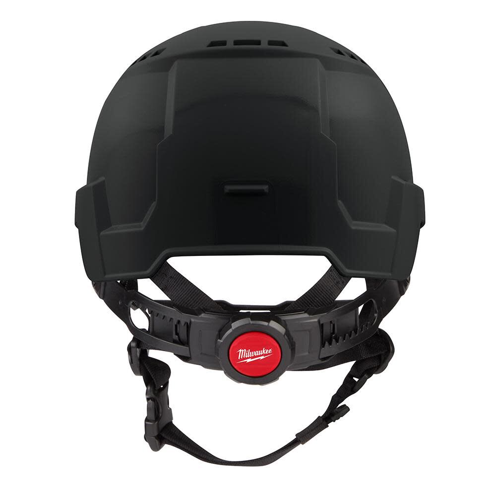 Milwaukee Black Front Brim Vented Helmet with BOLT Class C 48-73-1330 from Milwaukee