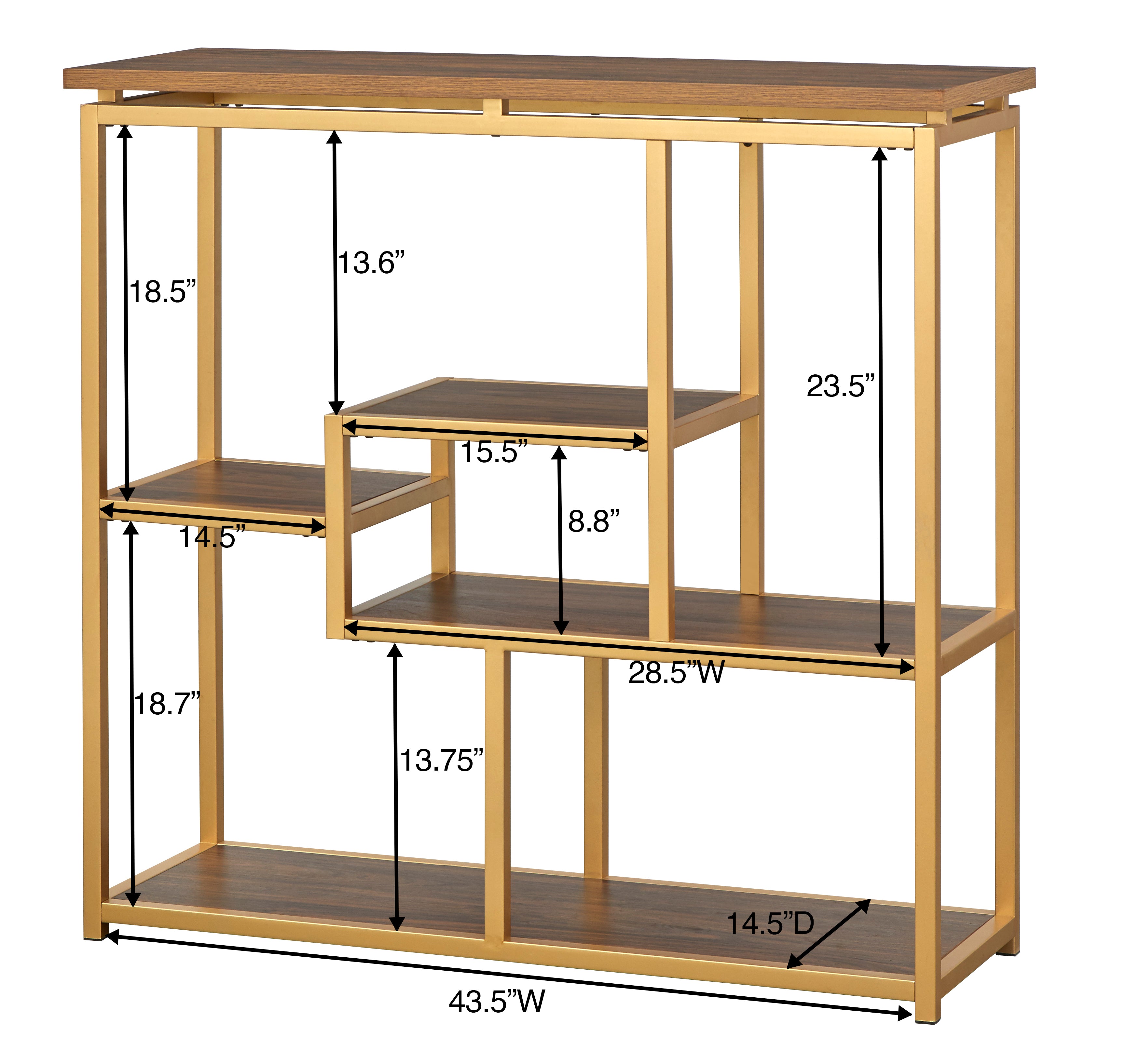 angelo:HOME Sofa Table/Shelving - Wright