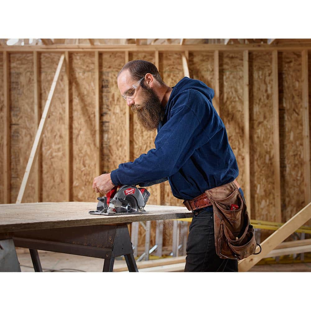 Milwaukee M18 FUEL 18V Lithium-Ion Brushless Cordless 6-1/2 in. Circular Saw (Tool-Only) 2730-20