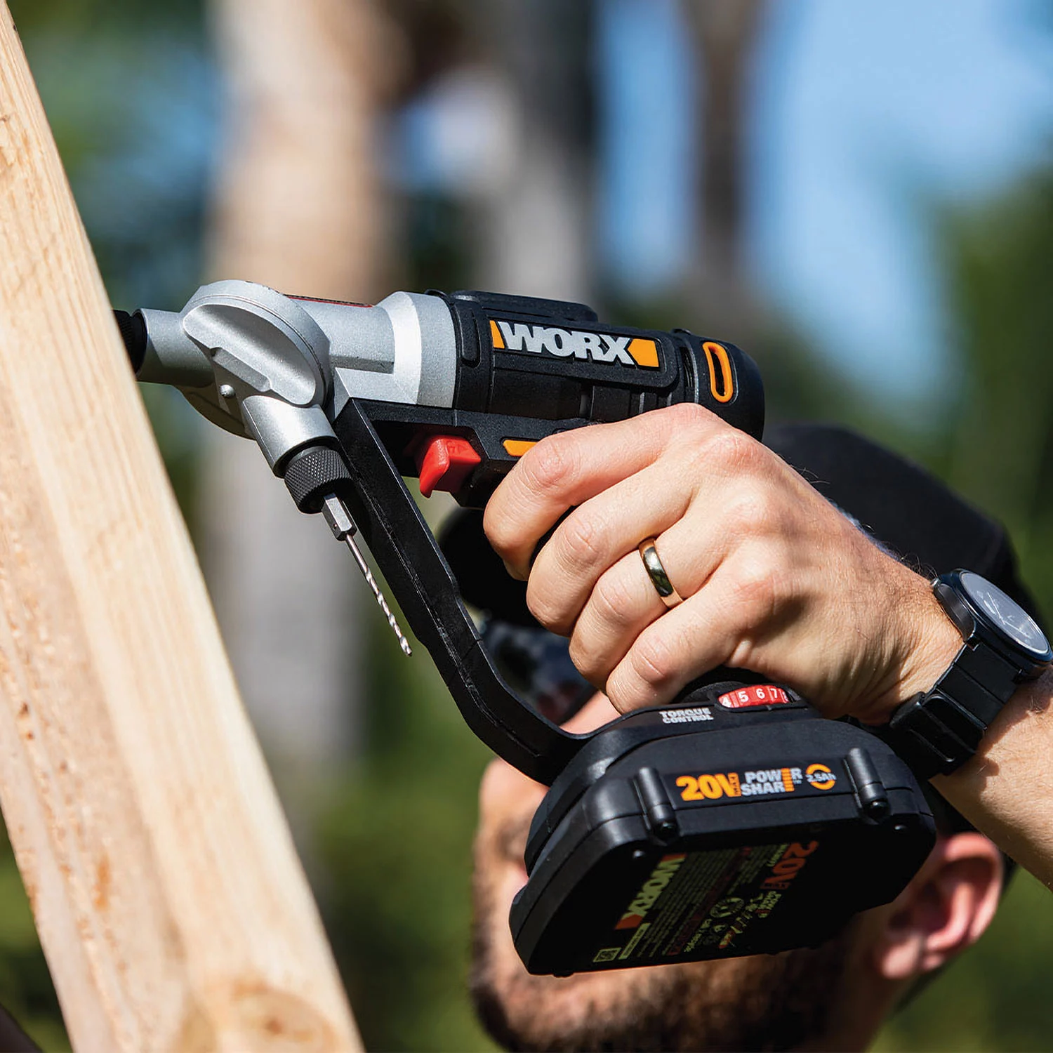 Worx 20V Power Share Switchdriver Cordless Drill with Dual Chucks