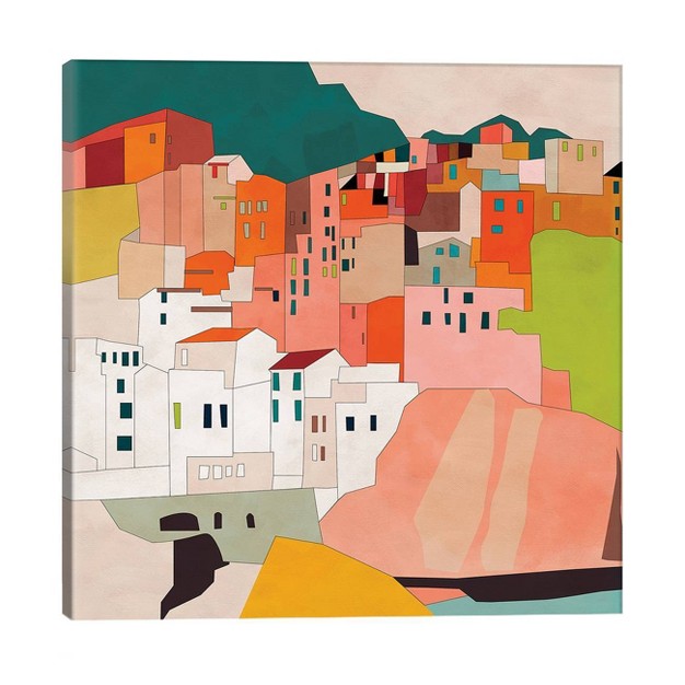 Cinque Terre By Ana Rut Bre Unframed Wall Canvas Icanvas