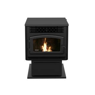 Drolet Eco-55 1800 sq. ft. Pellet Stove with 60 lbs. Hopper and Auto Ignition EPA Certified DP00070