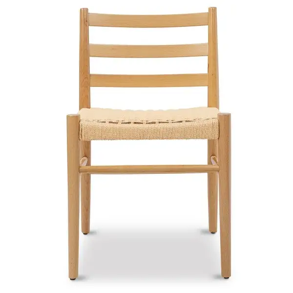 Poly and Bark Ray Dining Chair 2.0 (Set of 2) - Solid Wood Frame