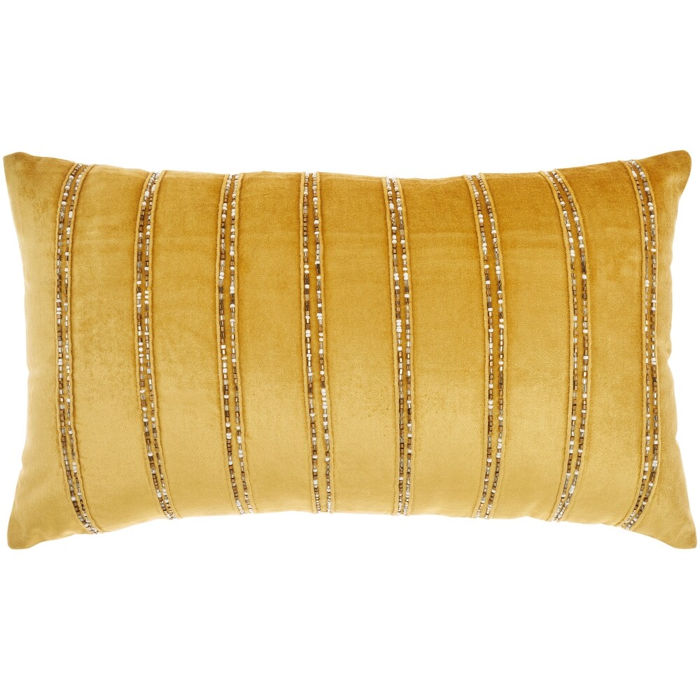 Mina Victory Sofia Striped Throw Pillow   ( 12\