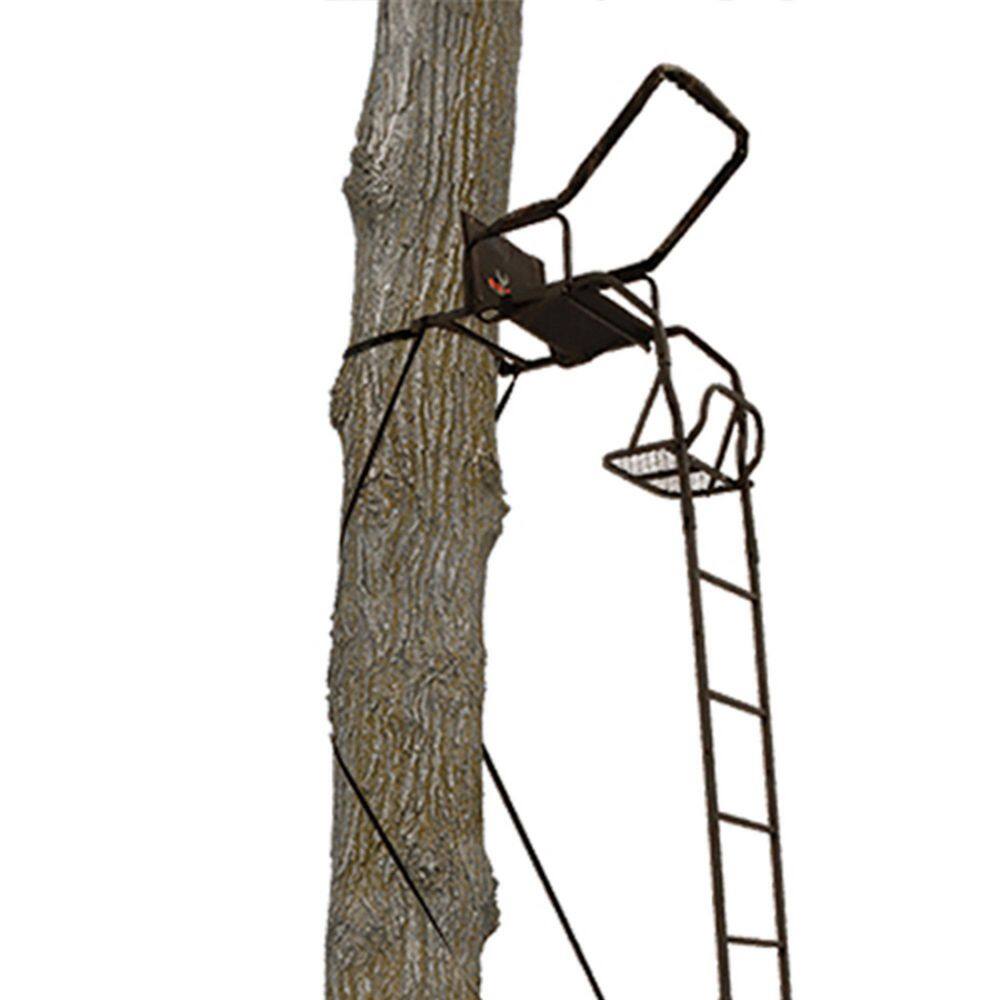 BIG GAME TREESTANDS 17 ft. Warrior DXT Lightweight Portable Hunting Outside Tree Stand Ladder BGM-LS3811