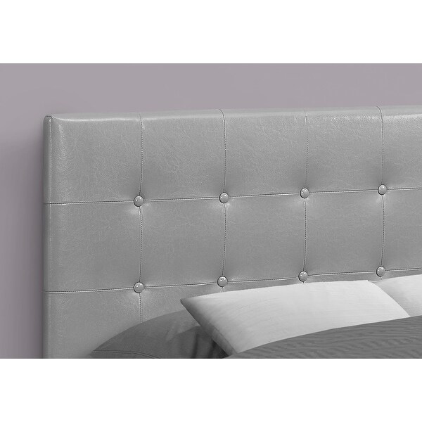 Bed， Headboard Only， Full Size， Bedroom， Upholstered Pu Leather Look， Transitional - - 31784653