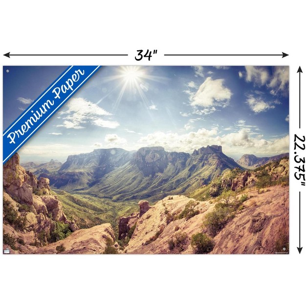 Trends International Texas Big Bend National Park Unframed Wall Poster Prints