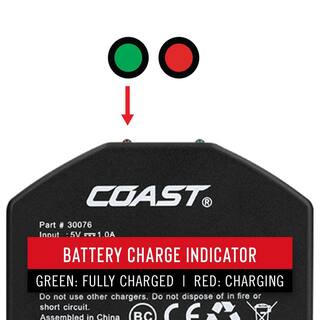 Coast ZX1010 ZITHION-X Micro-USB Rechargeable Battery for EAL26 Lantern ZX1010