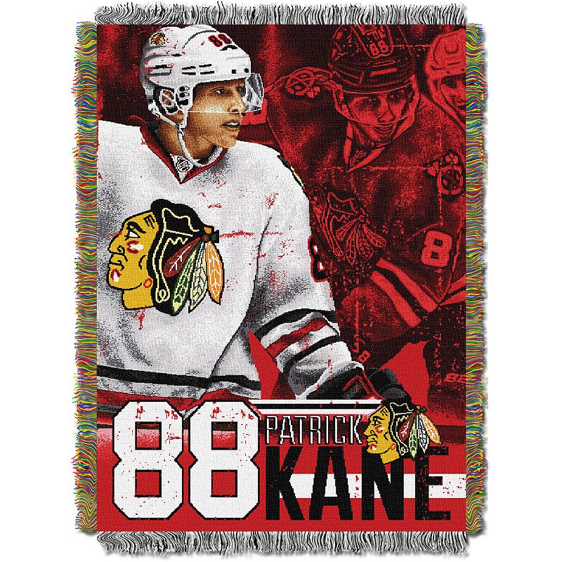 Chicago Blackhawks Evander Kane Throw Blanket