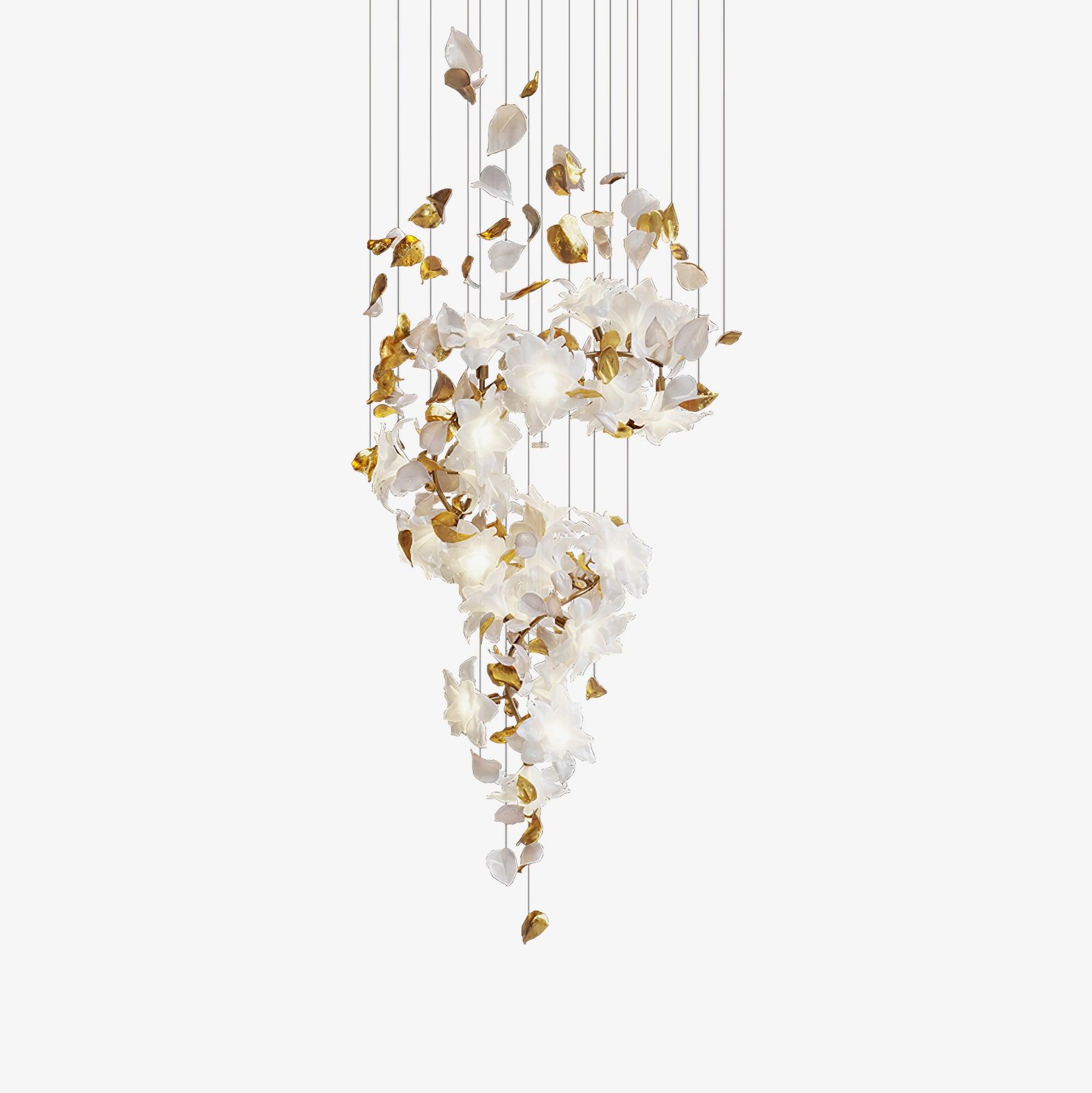 Flying Flowers Fluttering Chandelier