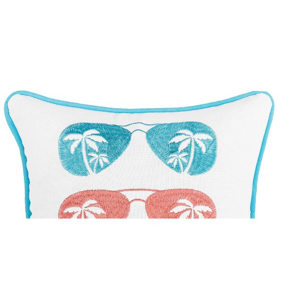 C amp f Home Beachin Embroidered Throw Pillow