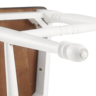 CROSLEY FURNITURE Shelby White Counter Height Stool (Set of 2) CF501024-WH