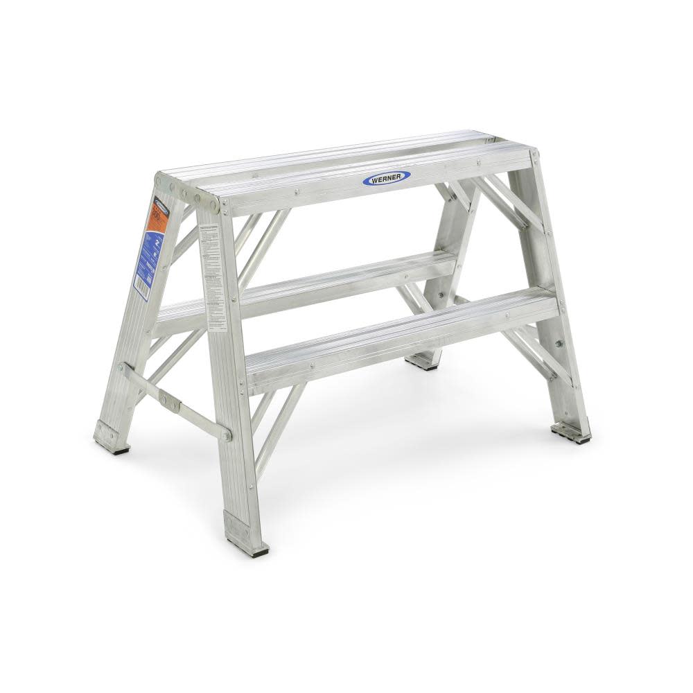 2-ft Aluminum 300-lb Type IA Twin-Step Ladder