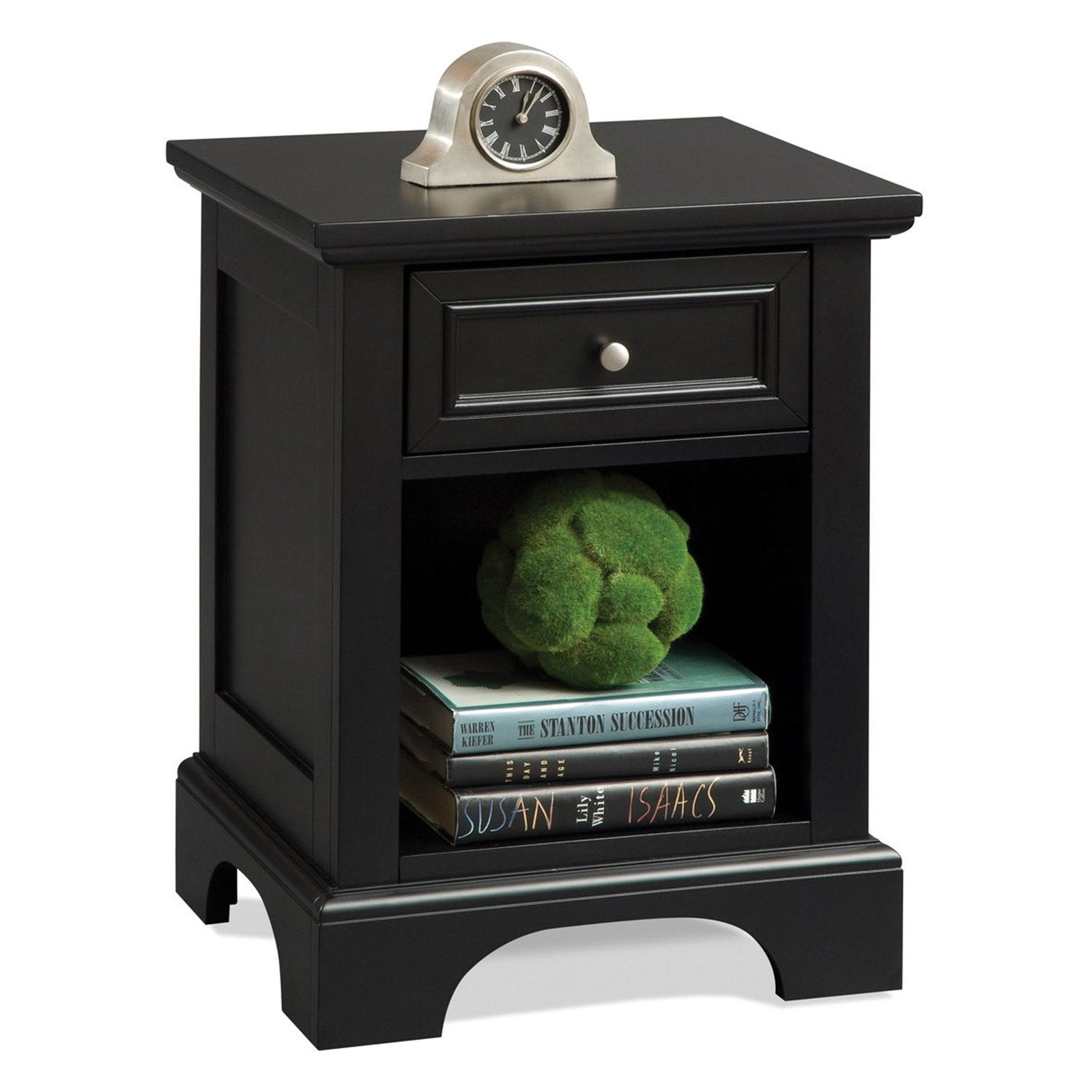 Bedford Black Nightstand