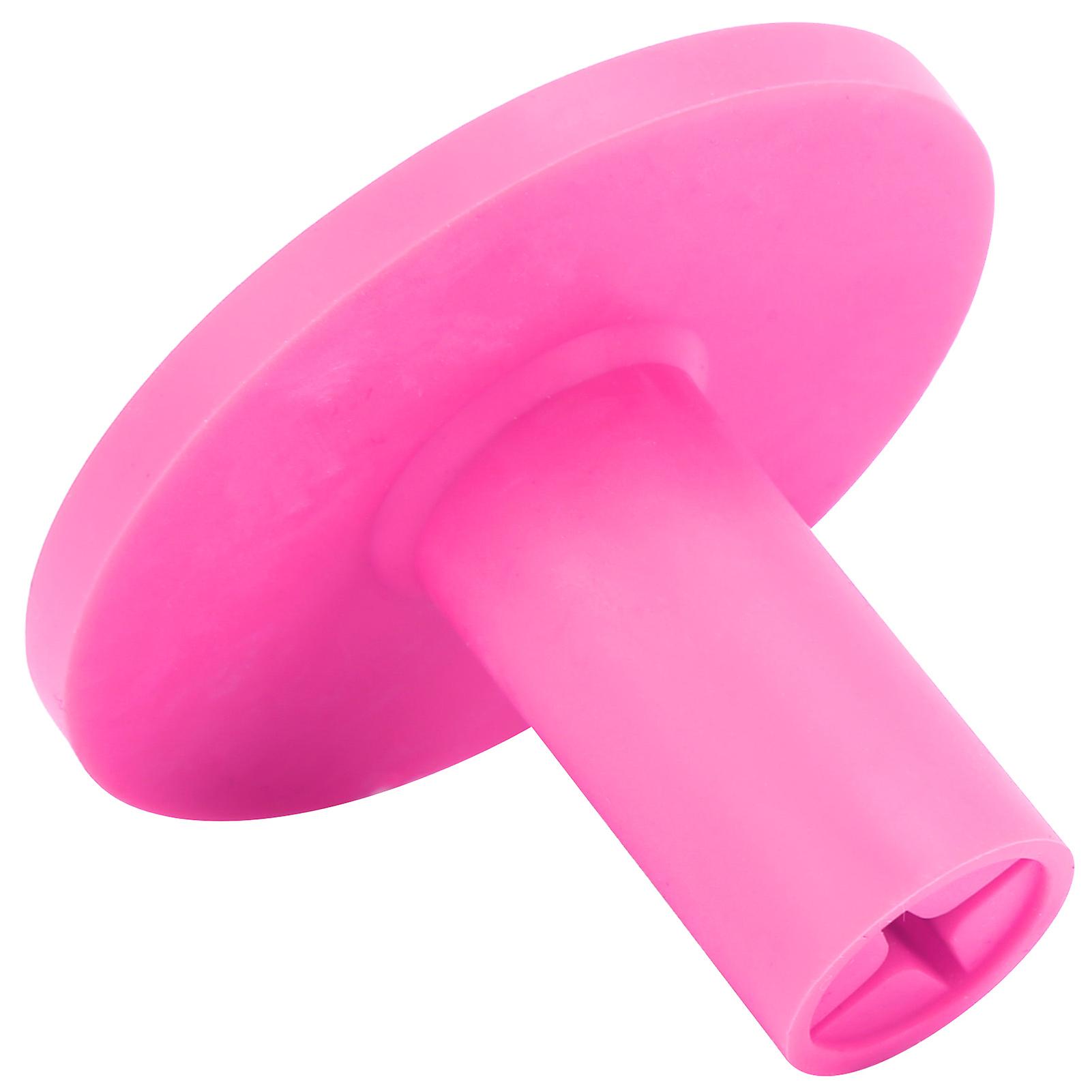 38mm Golf Rubber Tee Holder Golf Training Aid For Driving Range And Practice Matpink