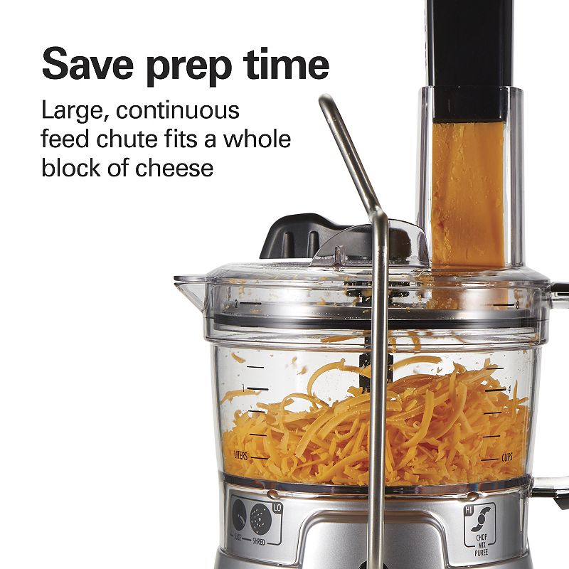 Hamilton Beach Stack and Snap 8-Cup Food Processor