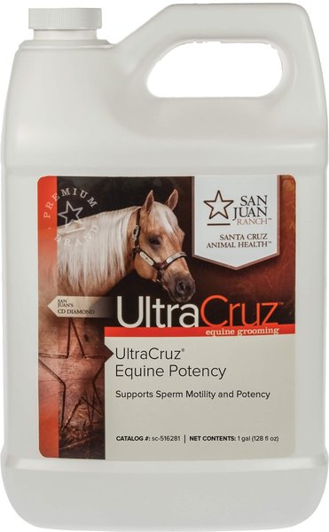 UltraCruz Potency Liquid Horse Supplement， 1-gal bottle