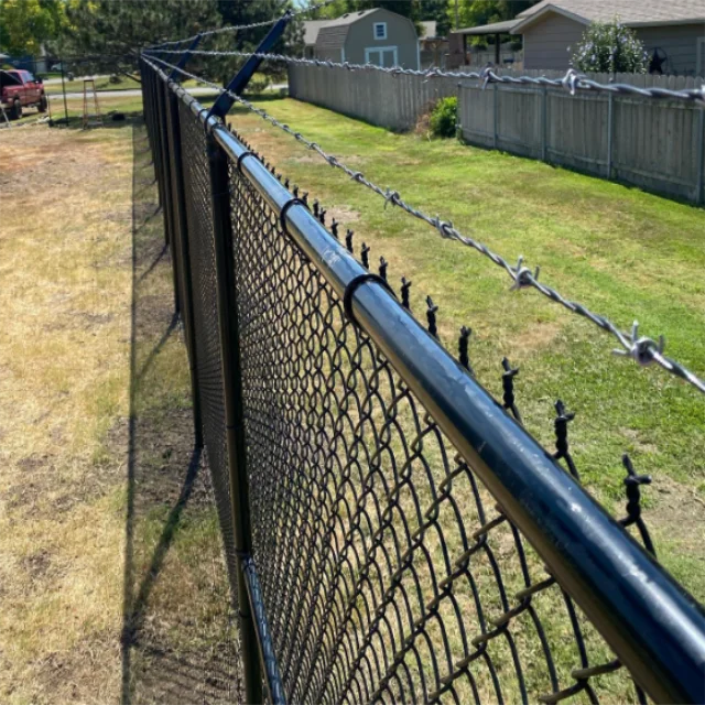 Low price galvanized chain link fence for sale