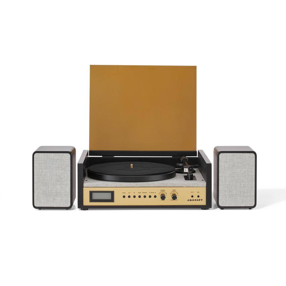 Crosley Coda Shelf System in Black CR7017B-BK