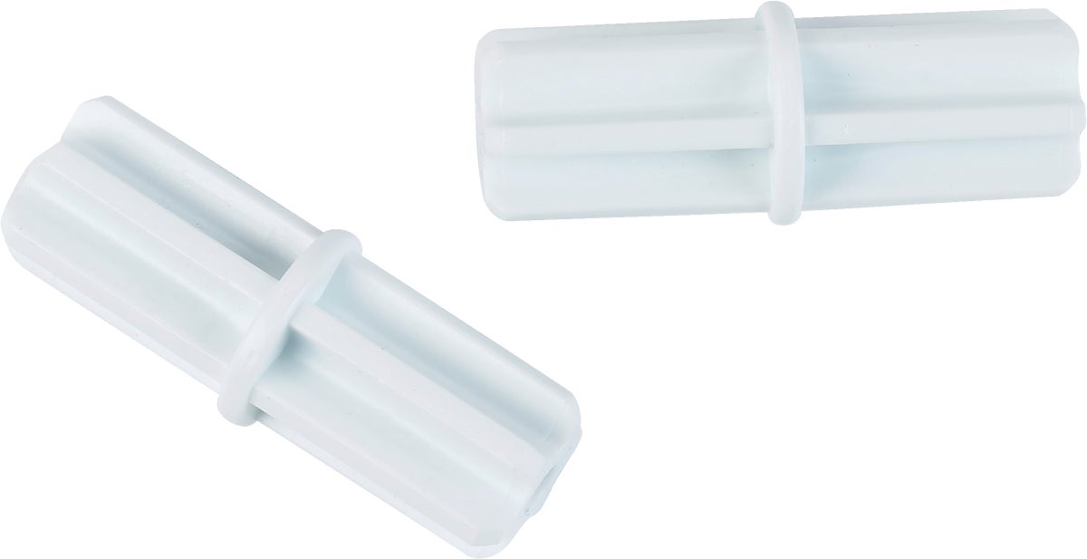 ClosetMaid SuperSlide Closet Rod Connector White