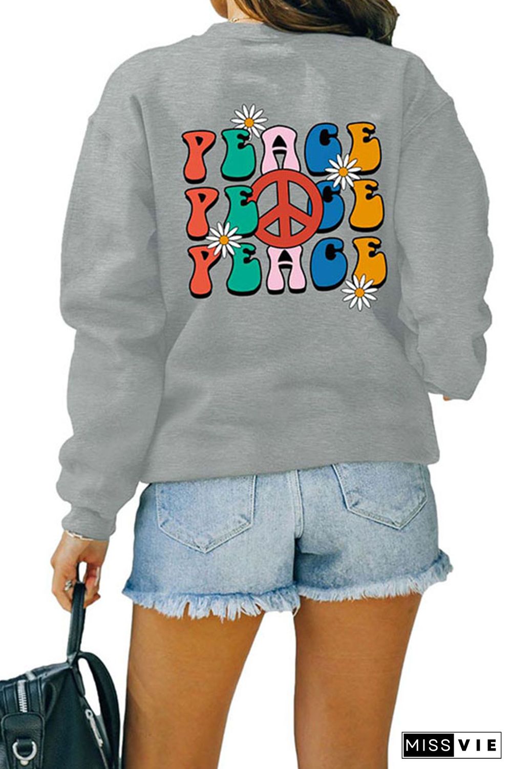 Peace,Hippie Sweatshirt Wholesale