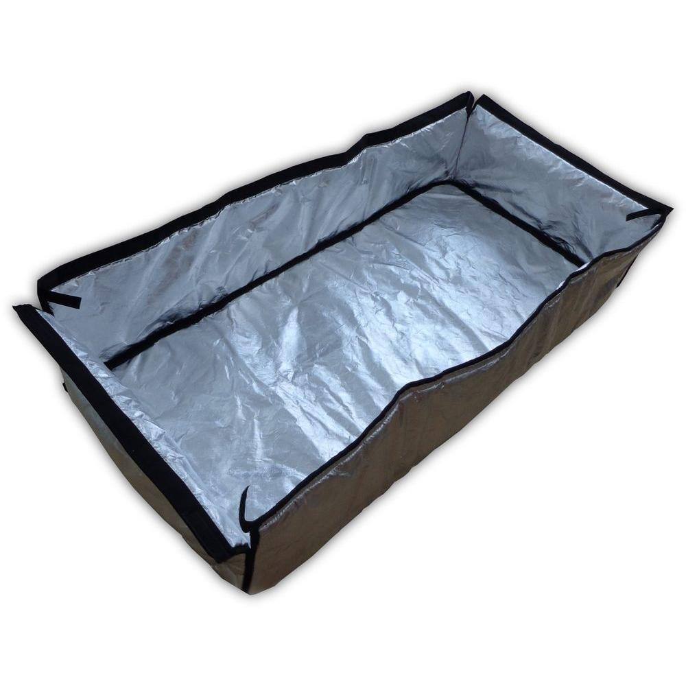 ThermoClimb 25 in. x 59 in. Attic Stair Cover in Double Reflective Insulation with Adjustable Straps and Zipper Opening TC-5925