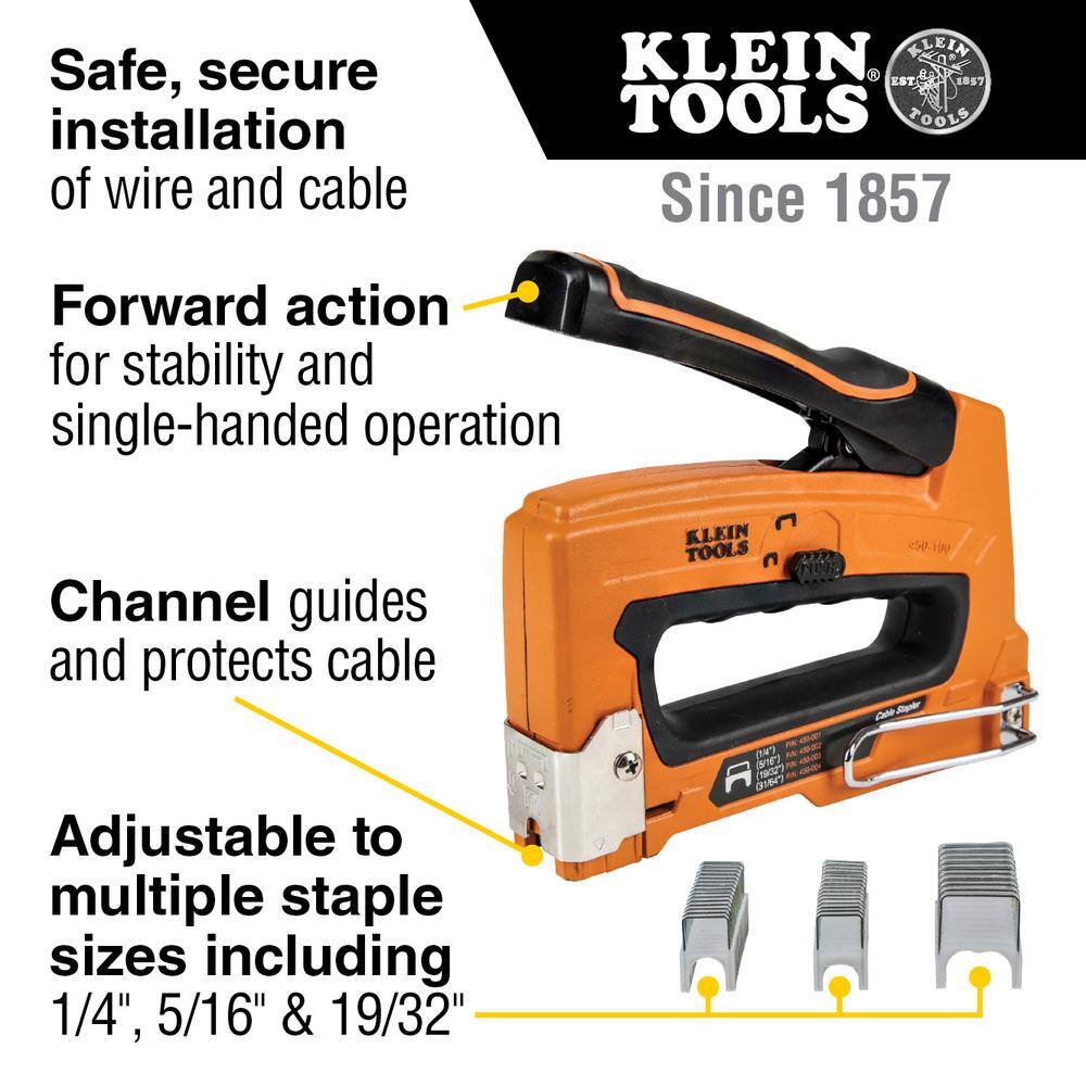 Klein Tools Loose Cable Stapler 450-100