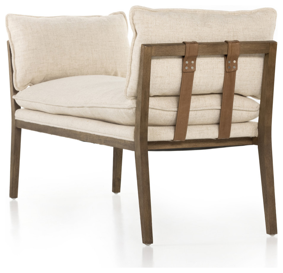 Karsten Chaise Thames Cream   Modern   Indoor Chaise Lounge Chairs   by Virgil Stanis Design  Houzz