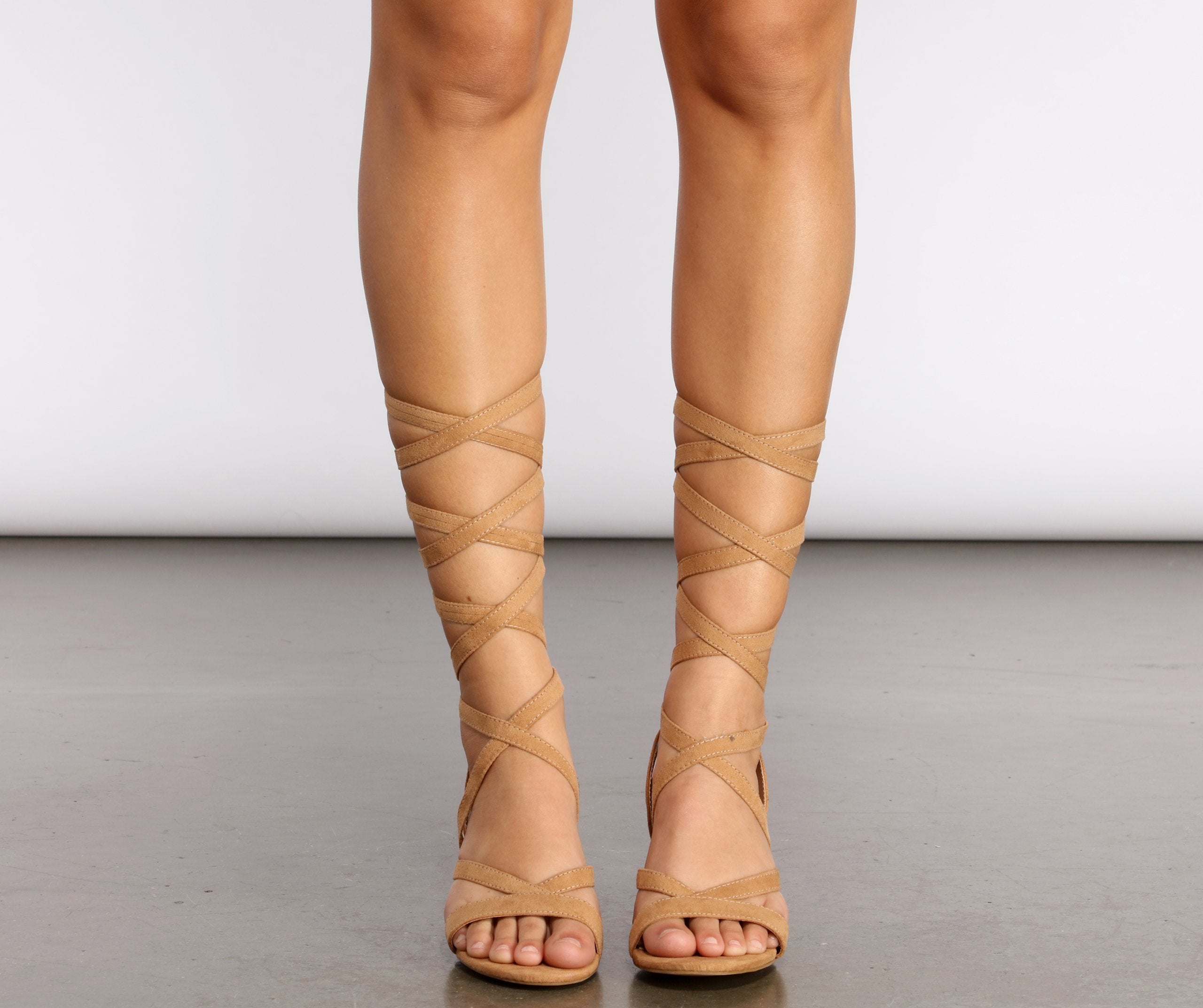 Less Is More Strappy Low Heels