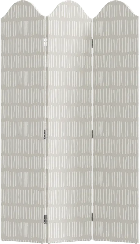 Lisbon White Dash Screen - Skyline Furniture