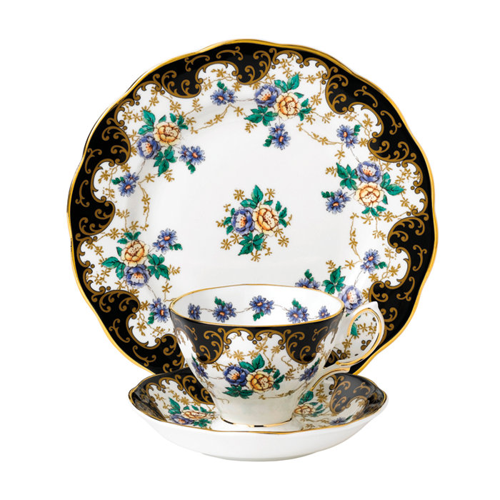 Royal Albert 100 Years 1910 3-Piece Set  Teacup Saucer and Plate -Duchess