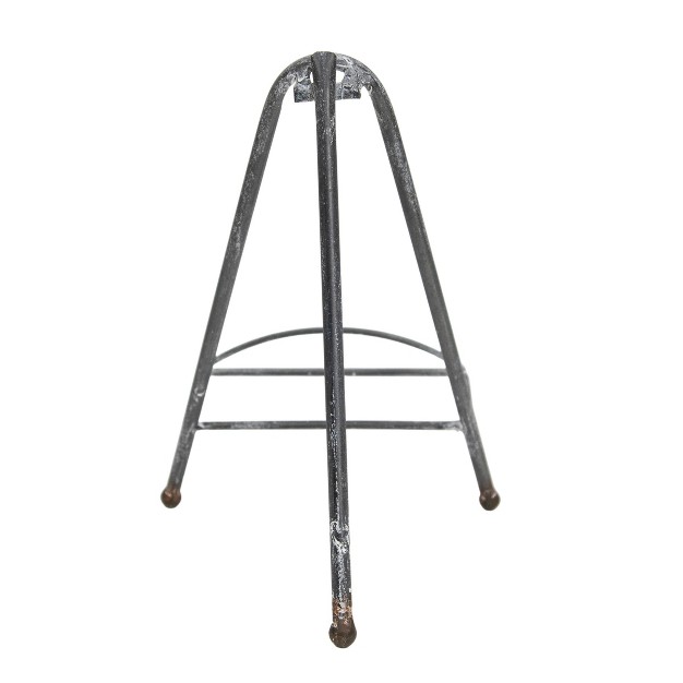 White Metal Easel Foreside Home amp Garden