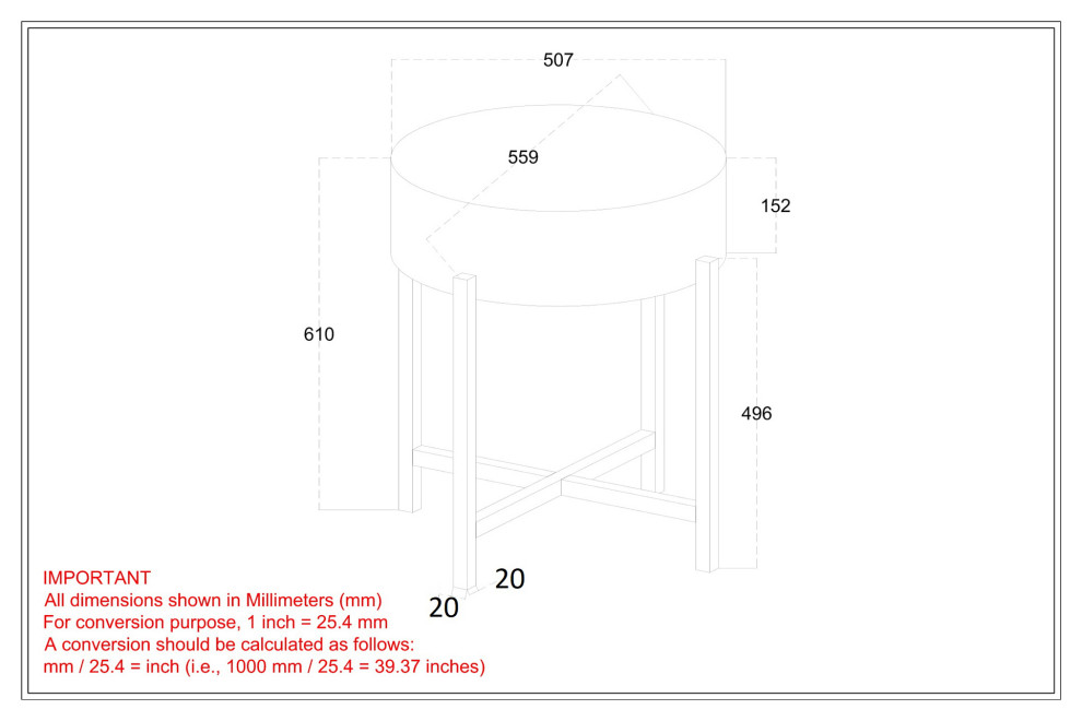 Contemporary Wood Accent Table   Industrial   Side Tables And End Tables   by WHI  Houzz