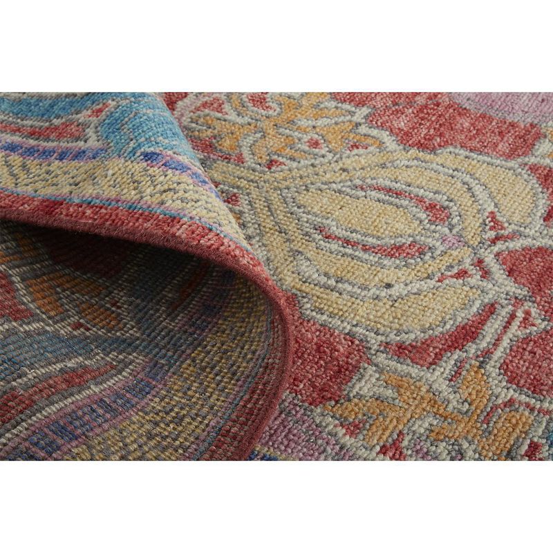 Weave and Wander Bennet Luxe Wool Arts and Crafts Rug