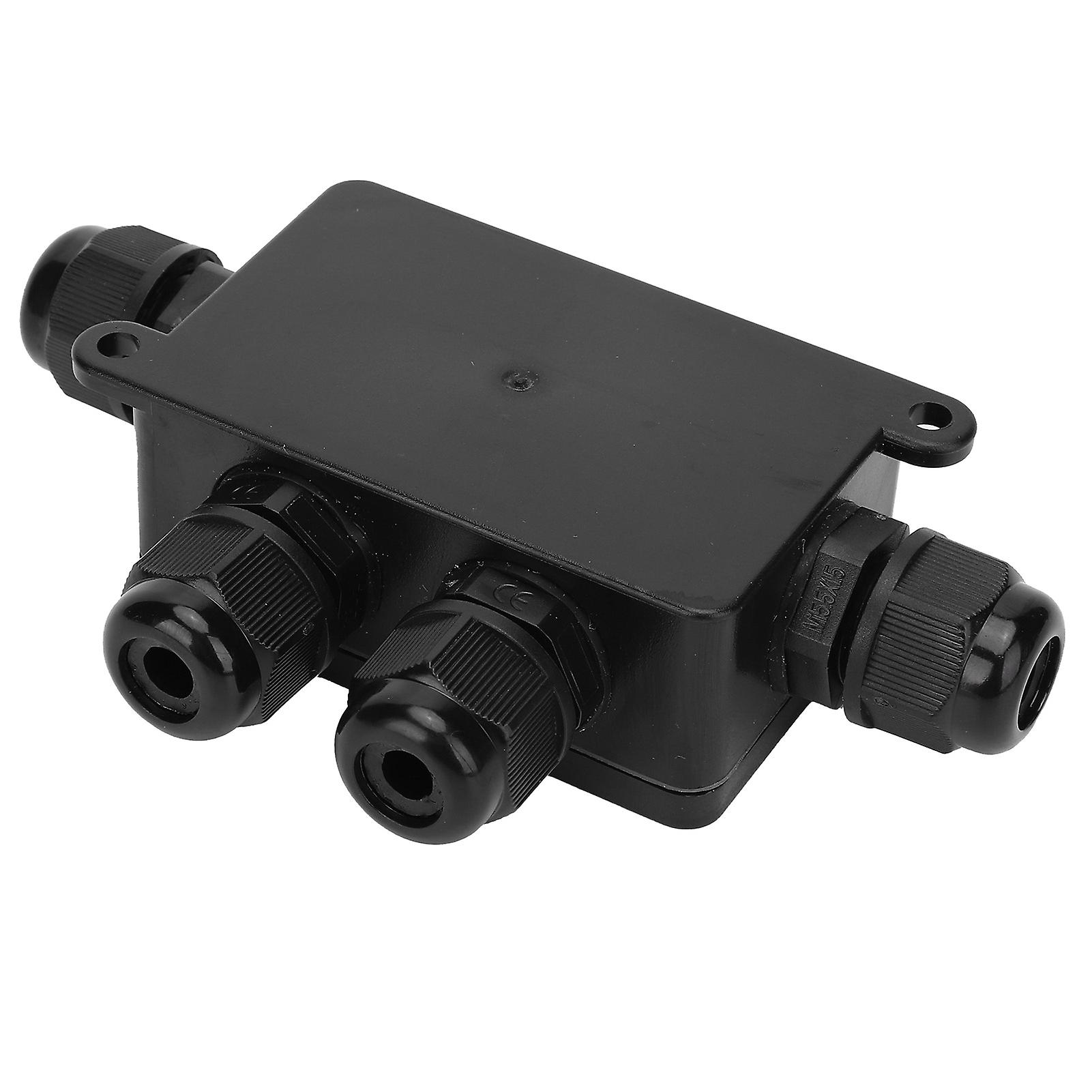 Waterproof Junction Box Ip66 Wiring Connector Fsh710-4p With Silicone Sealing Ring For 4-8mm