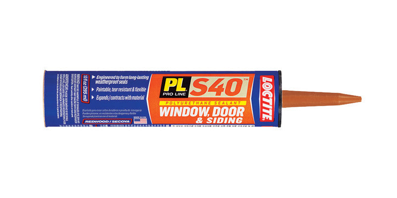 CAULK POLY WD TAN 10OZ