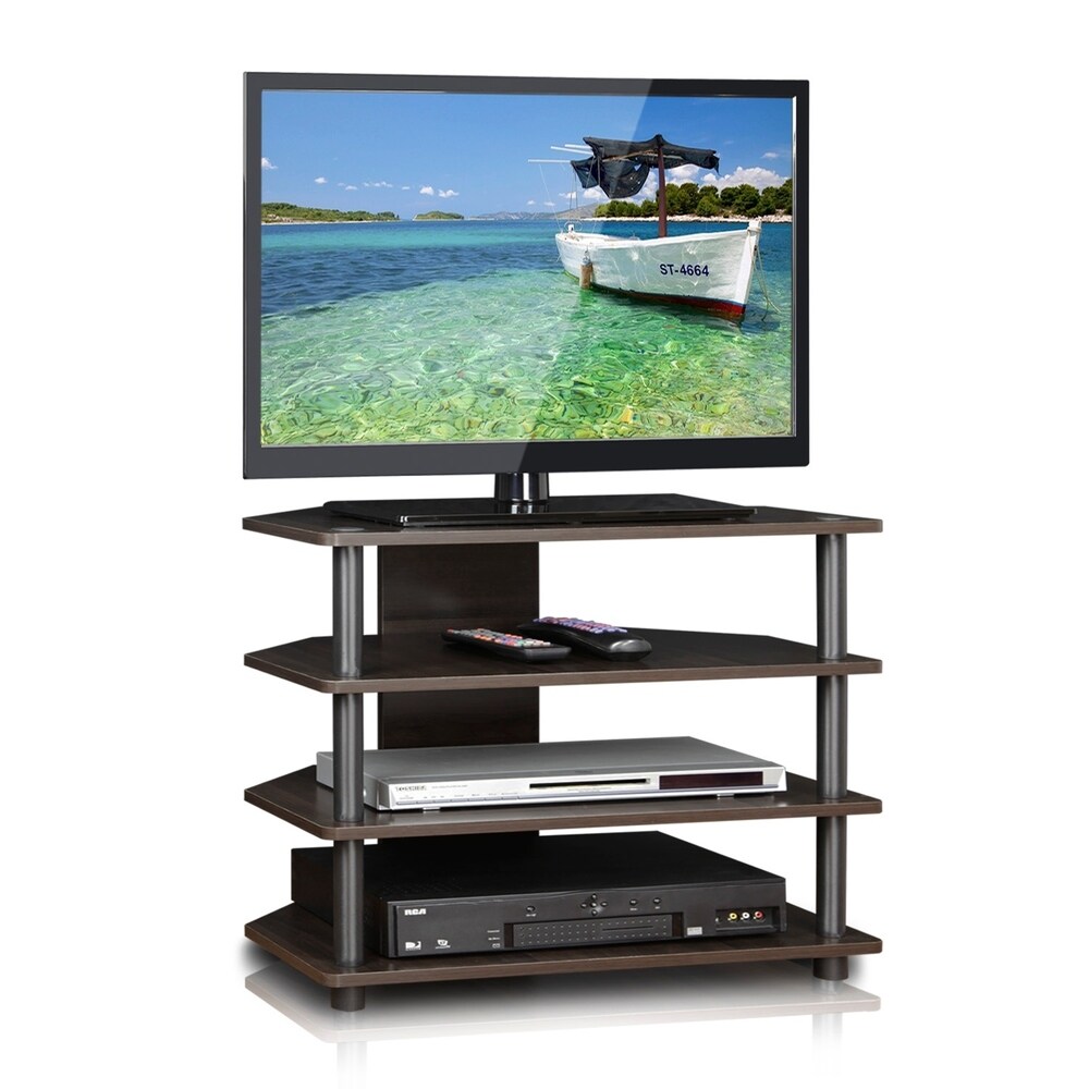 Porch   Den St. Marks 4 tier Corner TV Stand