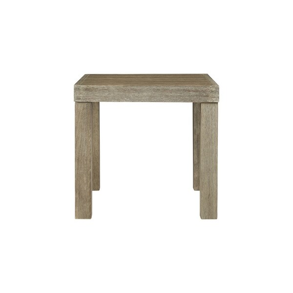 Silo Point Brown Square End Table