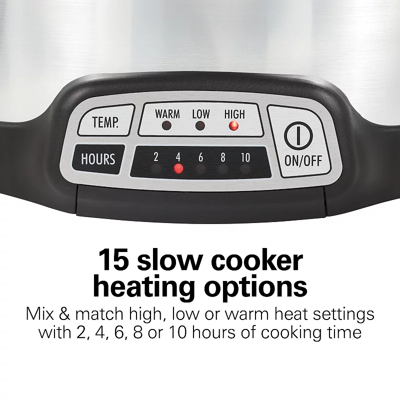 Hamilton Beach 2-in-1 6-qt. Air Fry Slow Cooker