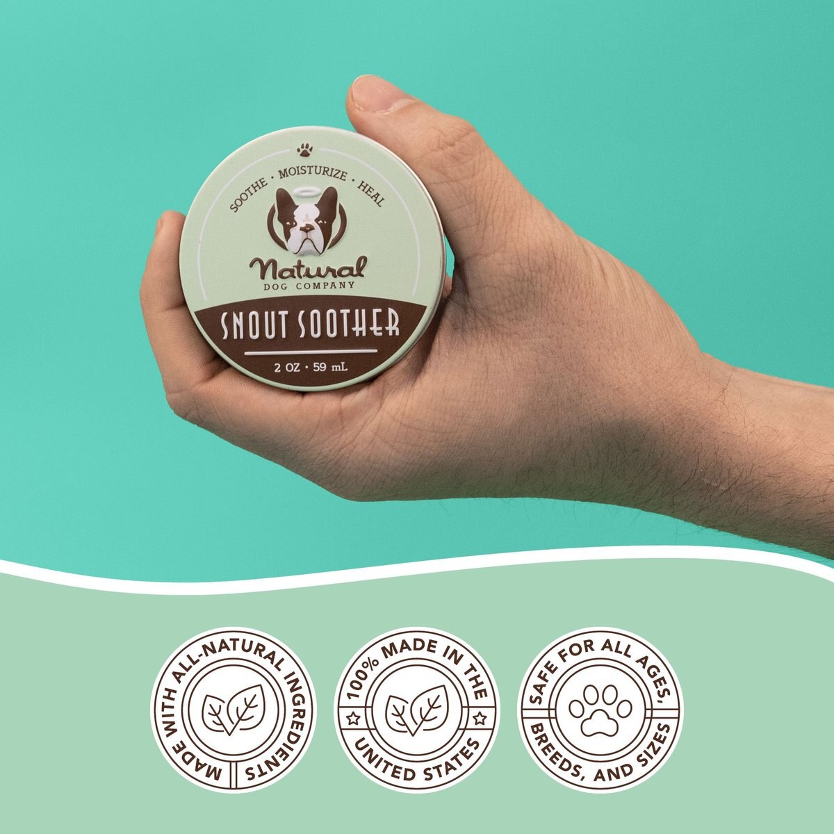 Natural Dog Company Snout Soother Dog Healing Balm