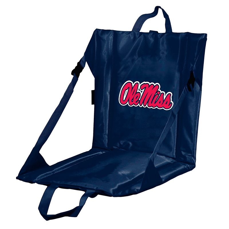 Logo Brand Ole Miss Rebels Folding Stadium Seat